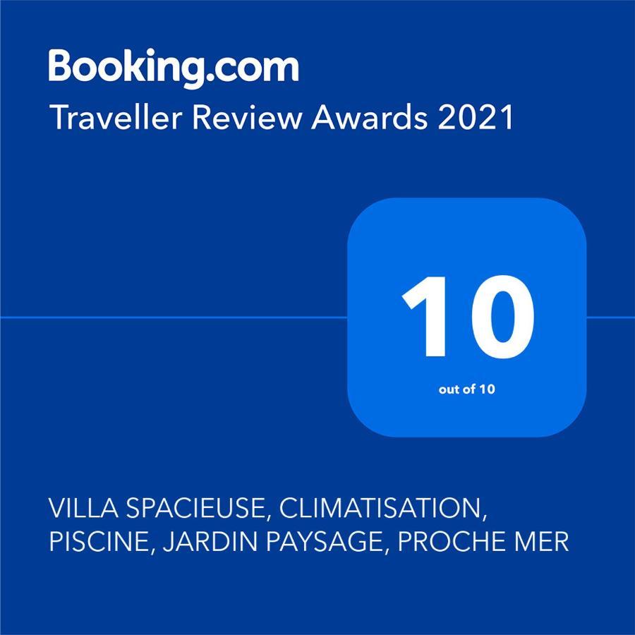 Villa Spacieuse, Climatisation, Piscine, Jardin Paysage, Proche Mer Saint-Cyr-sur-Mer Exterior photo